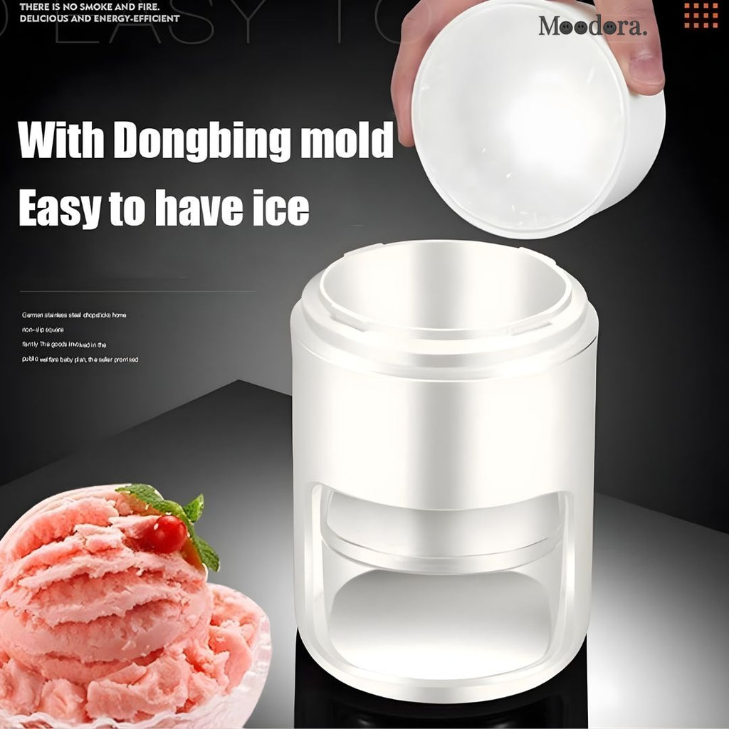 Moodora Manual Ice Shaver Crusher – Easy Ice