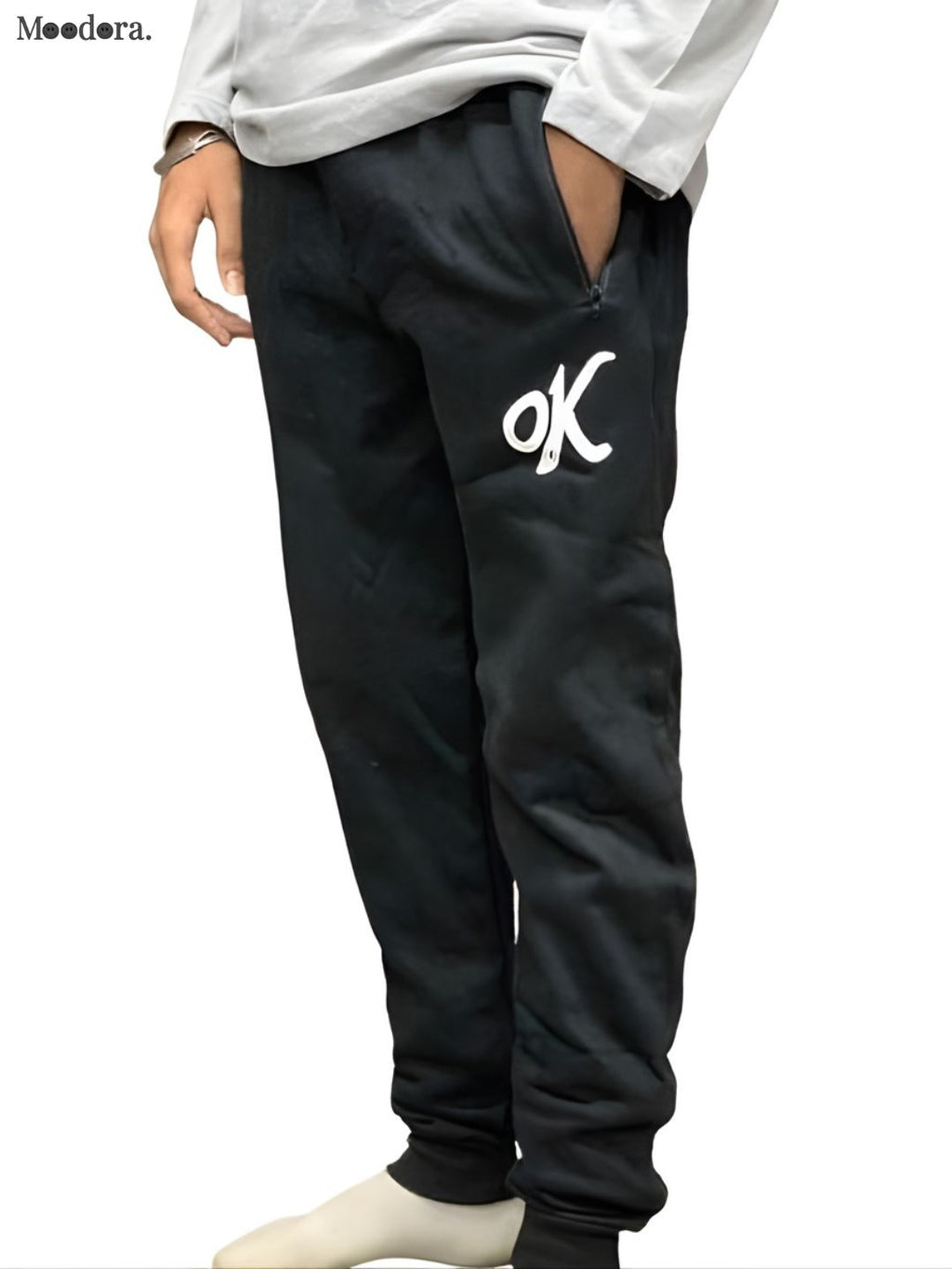 Moodora Men’s Printed Tracksuit Set – T-Shirt & Trouser