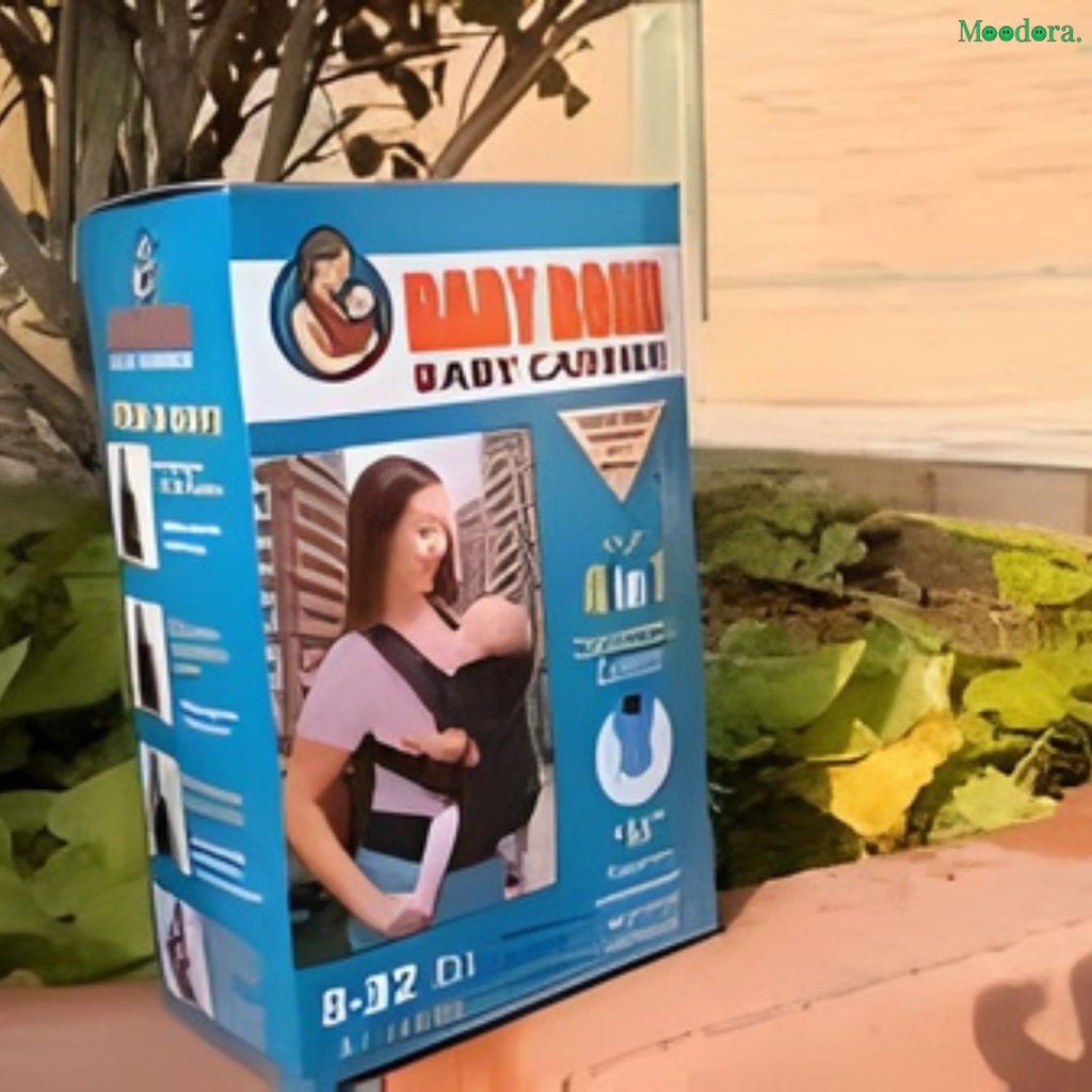 Moodora 4-In-1 Baby Carrier – Comfortable &amp; Ergonomic Support