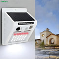 Moodora Solar Alarm Security Lamp with Motion Sensor &amp; Remote Control