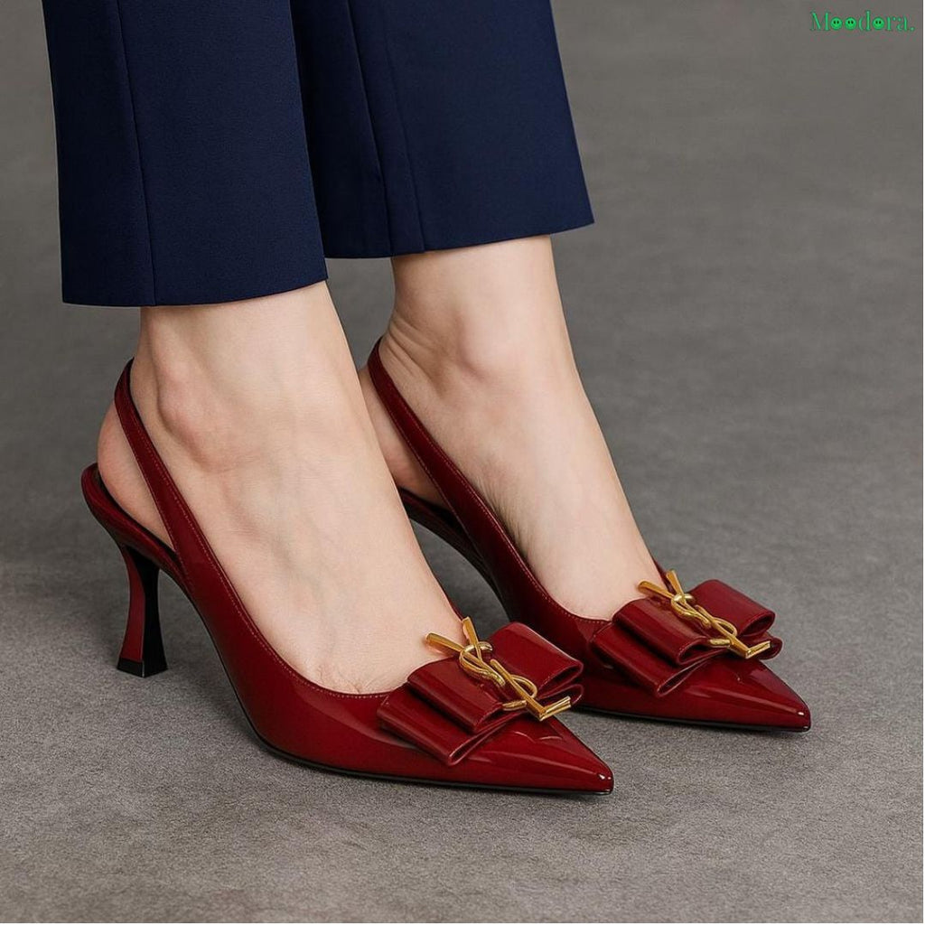 Moodora Inspired Slingback Heels – Elegant Women’s Fashion Heels