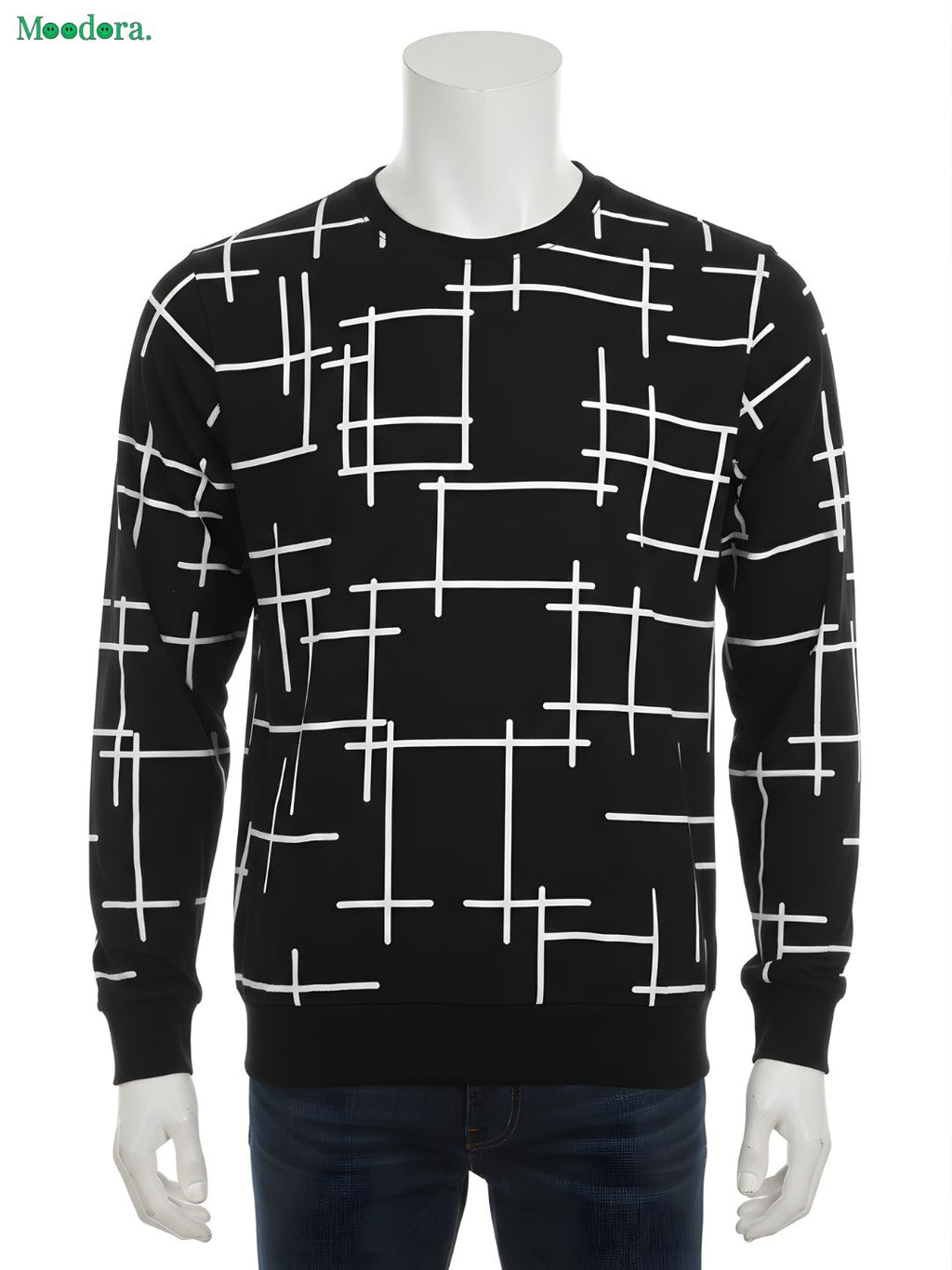 Moodora Boys Printed Full Sleeve T-Shirt