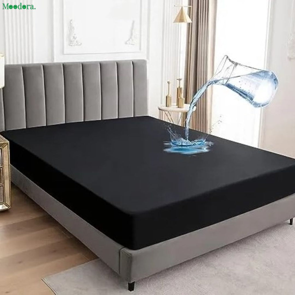 Moodora King Size Waterproof Mattress Cover – Soft &amp; Breathable Protection