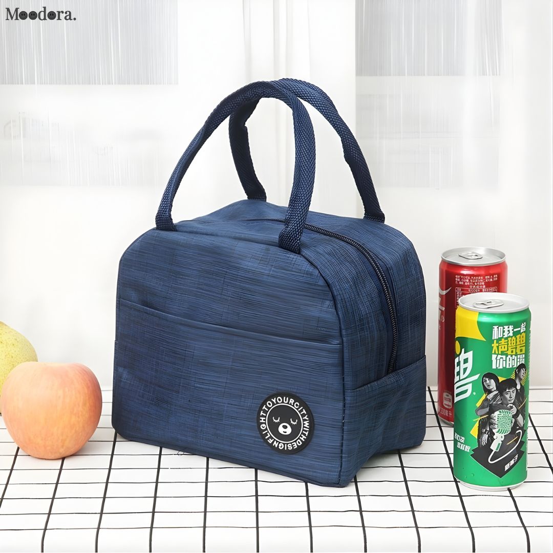 Moodora Portable Thermal Insulated Lunch Bag | Stylish Tote Cooler for Women