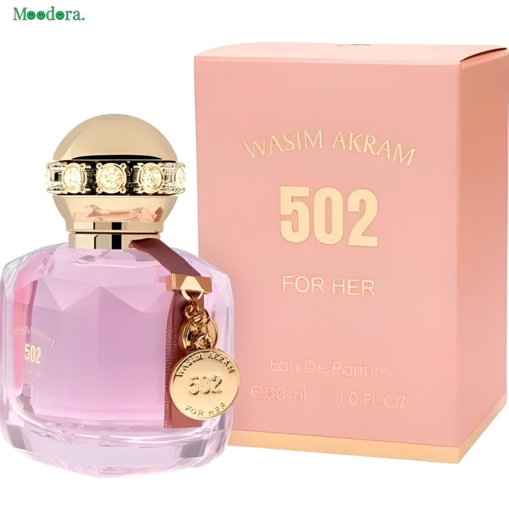 Moodora B Wasim Akram 502 Perfume – Elegant Long-Lasting Fragrance 100ML