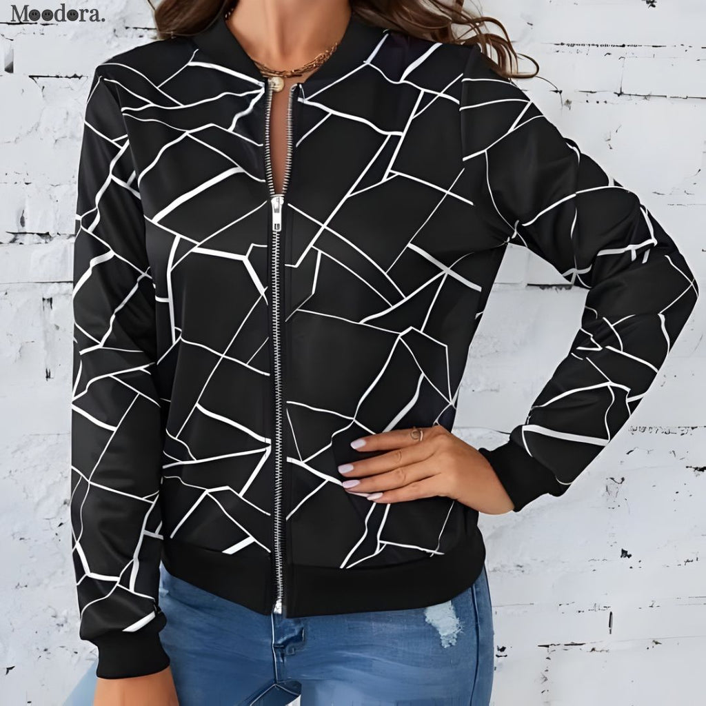 Moodora Ladies Lining Jacket – Elegant Lightweight Comfort Jacket