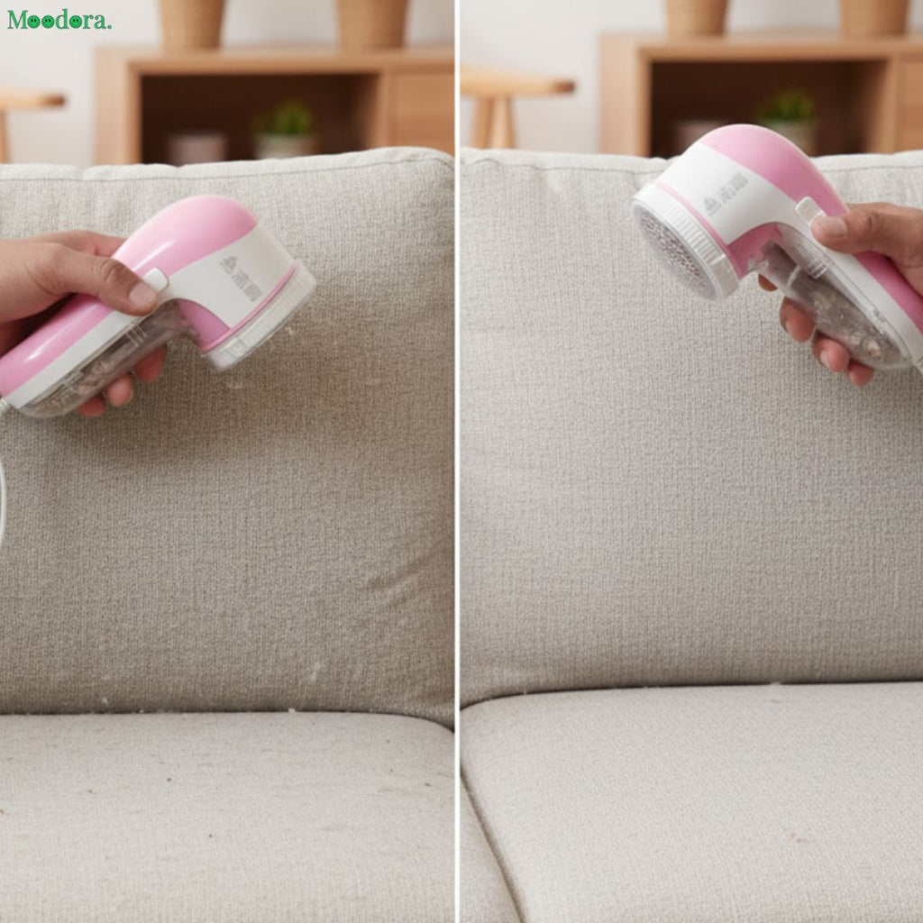 Moodora Electric Plug-In Lint Remover – Powerful Fabric Shaver