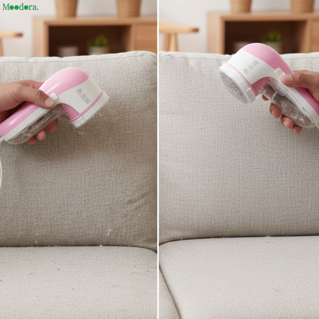 Moodora Electric Plug-In Lint Remover – Powerful Fabric Shaver