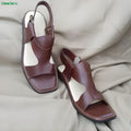 Moodora Pure Leather Panjadara Peshawari Chappal
