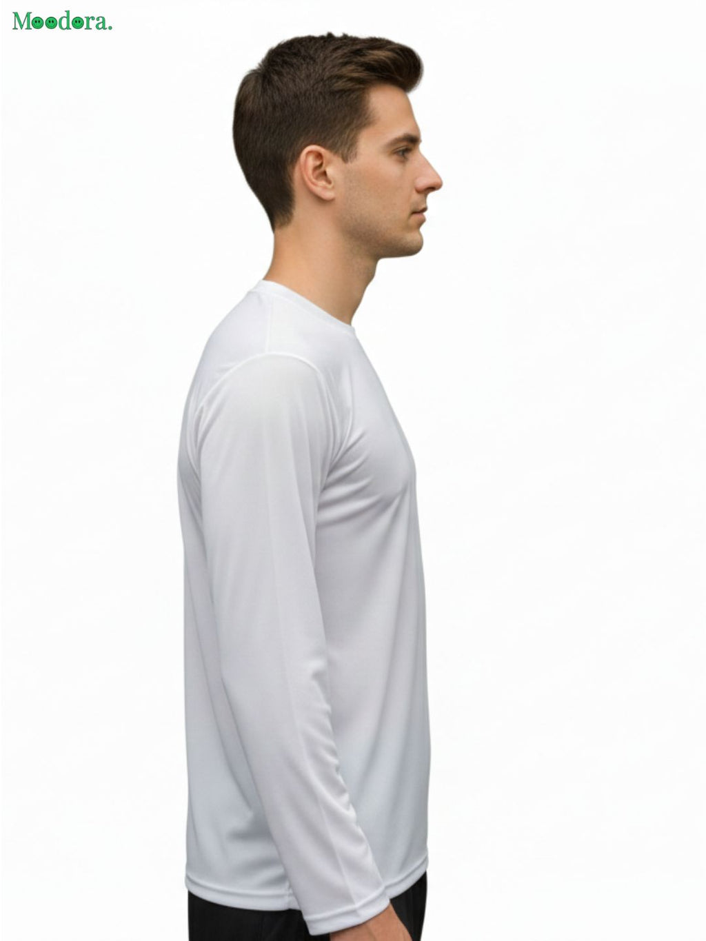 Moodora Classic White Full Sleeve Shirt for Men – Trendy & Comfortable
