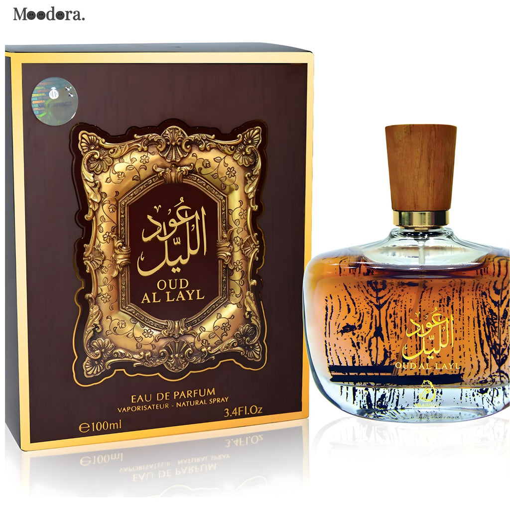Moodora Arabiyat Oud Al Layl Eau de Parfum – Luxury Unisex Oud Perfume 100ML