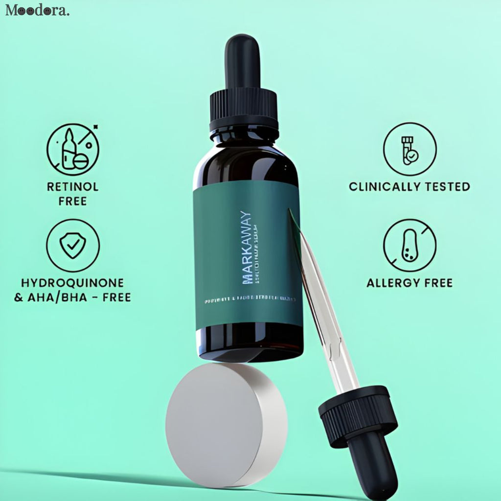 Moodora Markaway Stretch Mark Serum – Herbal Skin Repair Elasticity Formula (30ml)