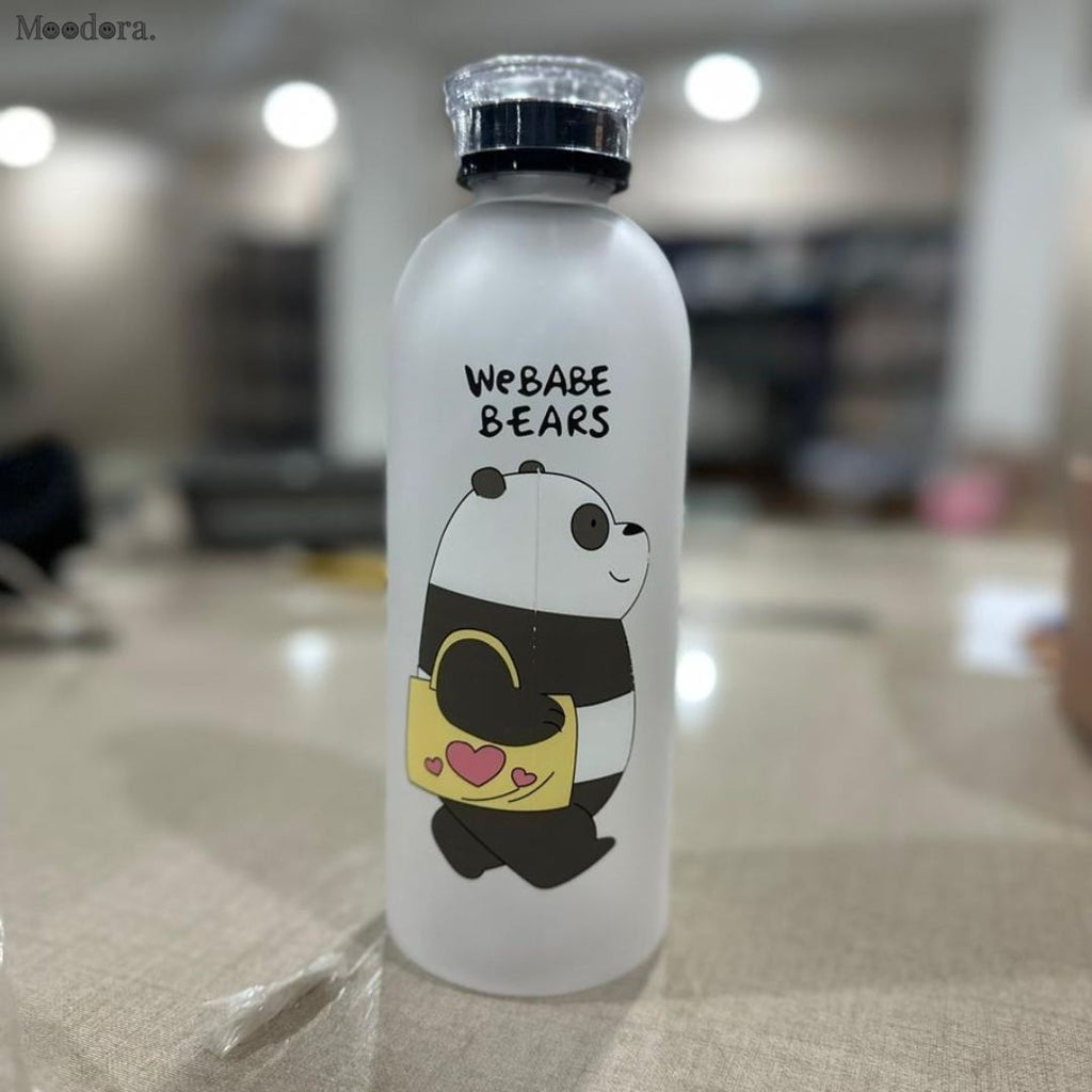 Moodora Cute Panda Cartoon Water Bottle 1000ml