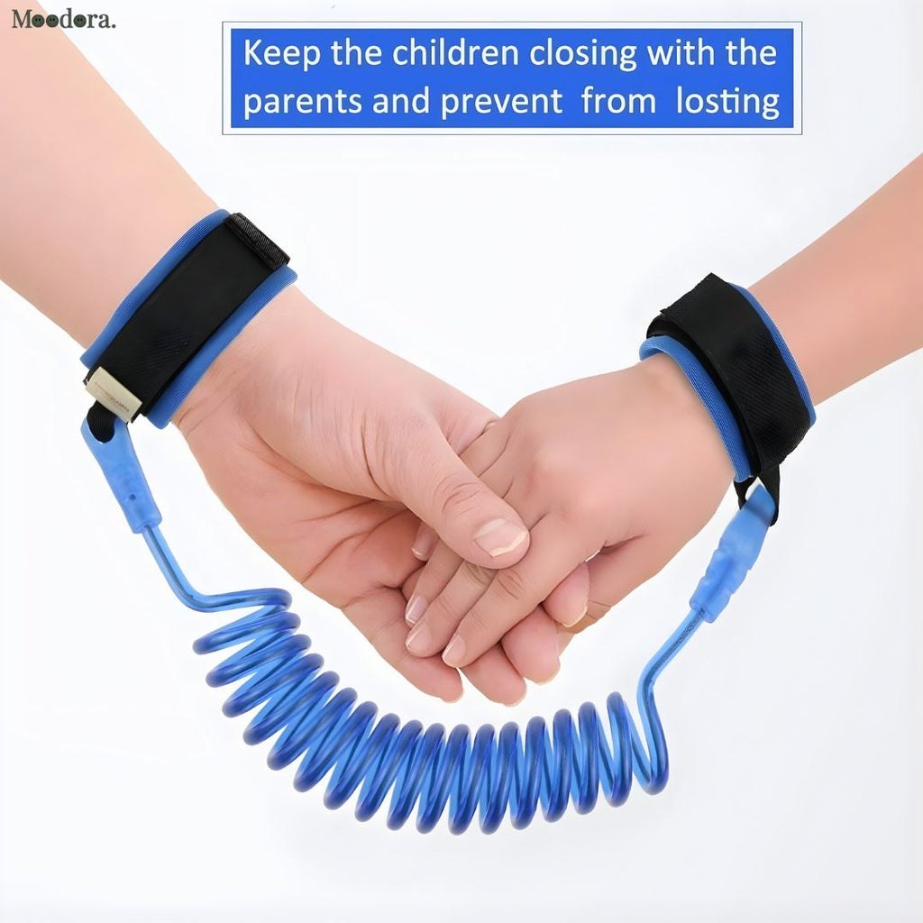 Moodora Baby Anti-Lost Wrist Strap – Adjustable 360° Safety Link