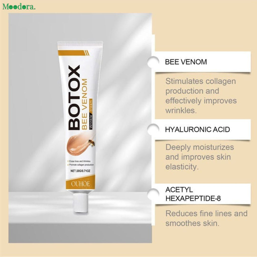 Moodora Botox Anti-Wrinkle Cream – Youthful Glow & Skin Firming (20g)