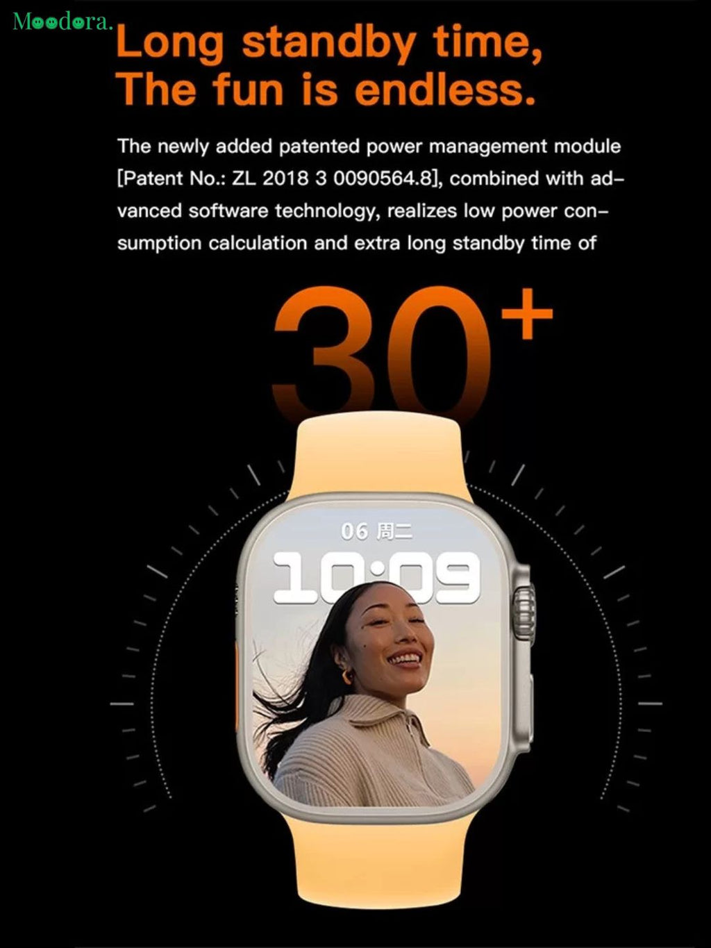 Moodora T800 Ultra Smart Watch Series 8
