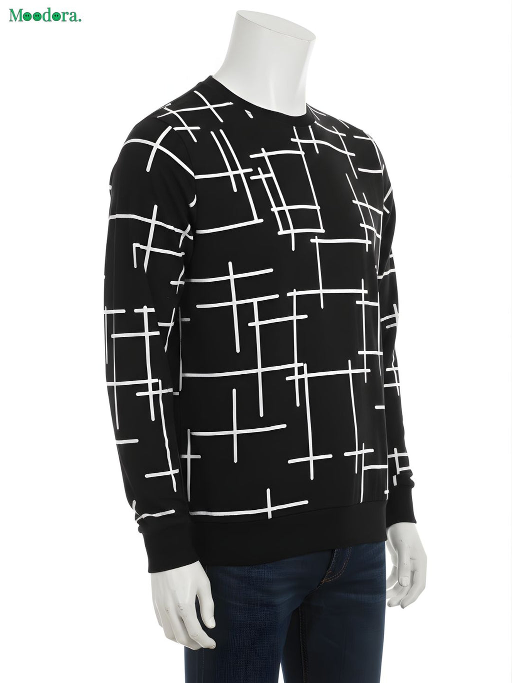 Moodora Boys Printed Full Sleeve T-Shirt