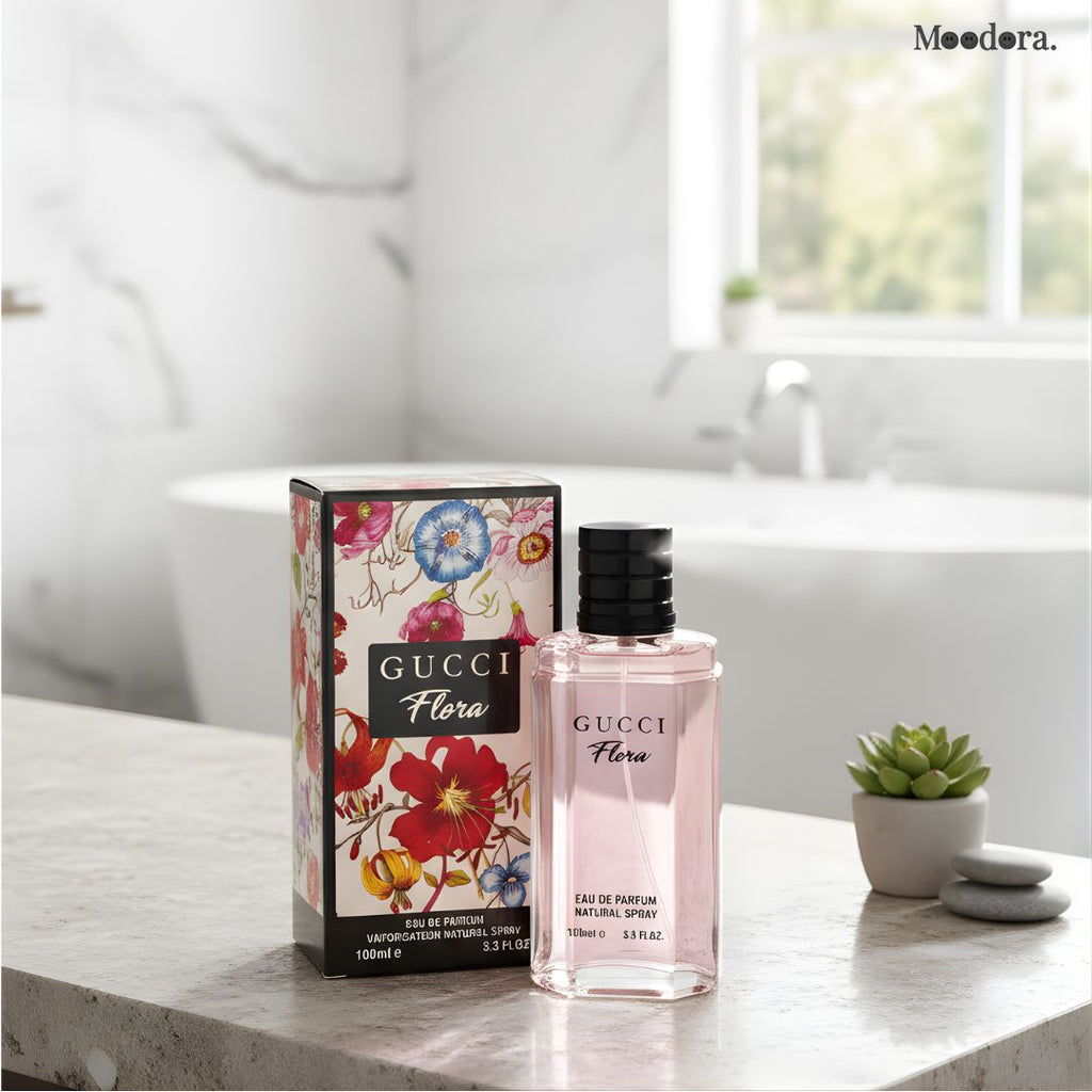 Moodora Gucci Flora Eau de Parfum – Premium Floral Women’s Perfume 100ML