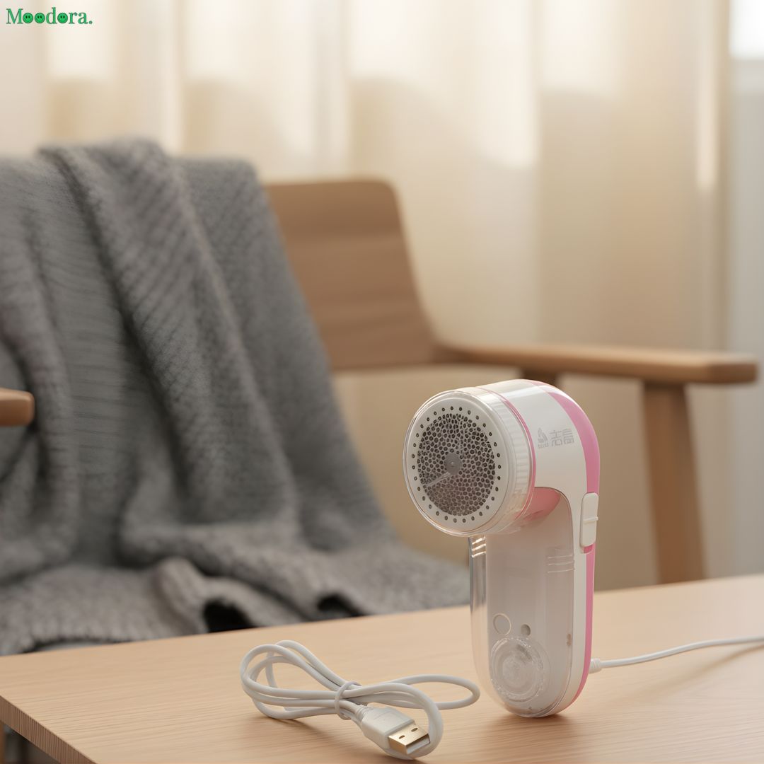 Moodora Electric Plug-In Lint Remover – Powerful Fabric Shaver
