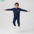 Moodora Kids Markhor Printed Winter Tracksuit – Fleece 2-Piece Set