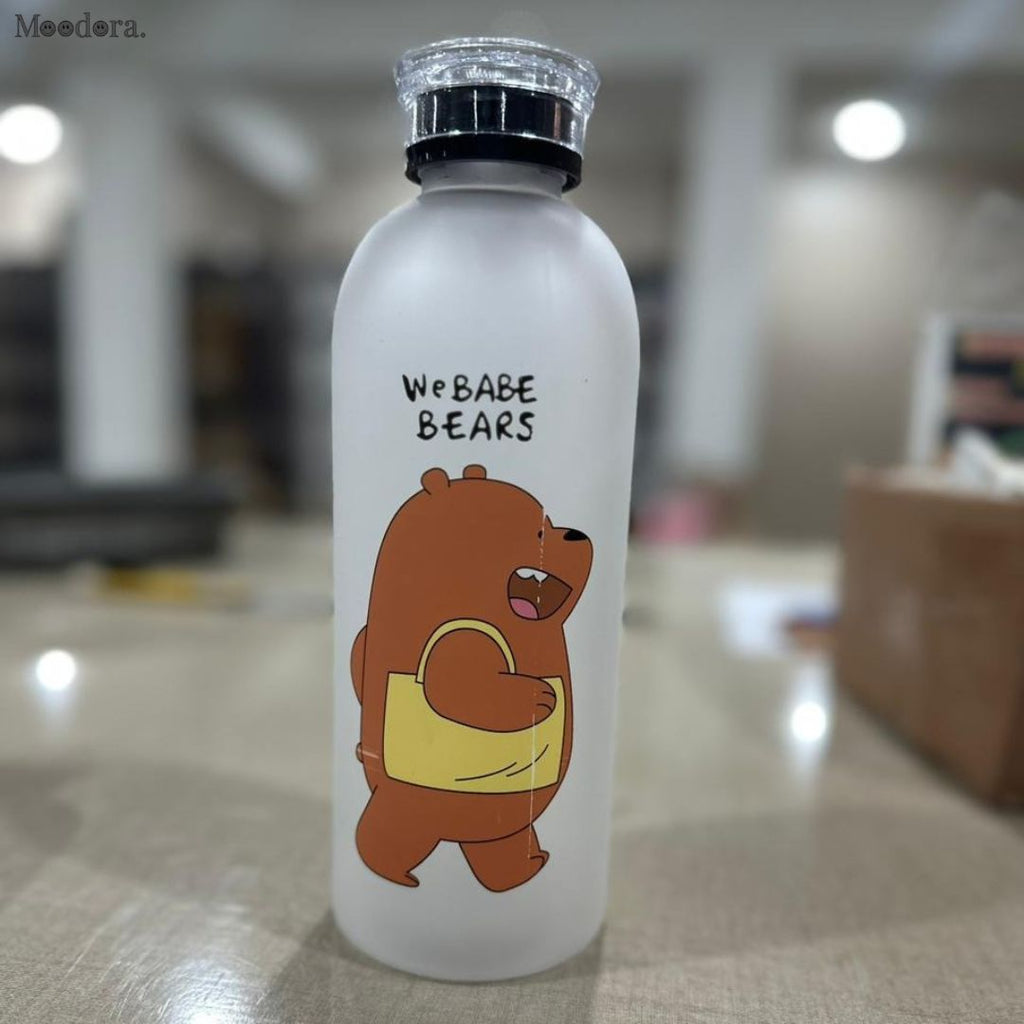 Moodora Cute Panda Cartoon Water Bottle 1000ml