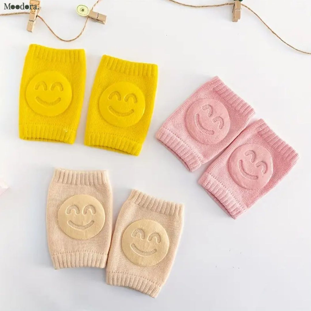 Moodora Baby Knee Pads (Pair) – Soft Crawling Protection
