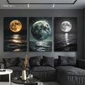 Moodora 3-Piece Celestial Moon Style Frame Set - 12*16