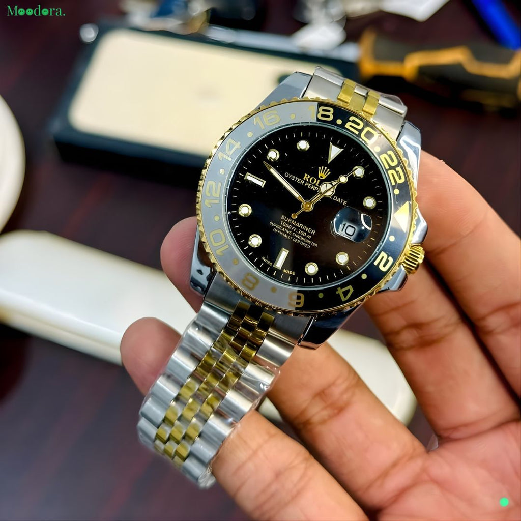 Moodora Luxury Stainless Steel Men’s Watch