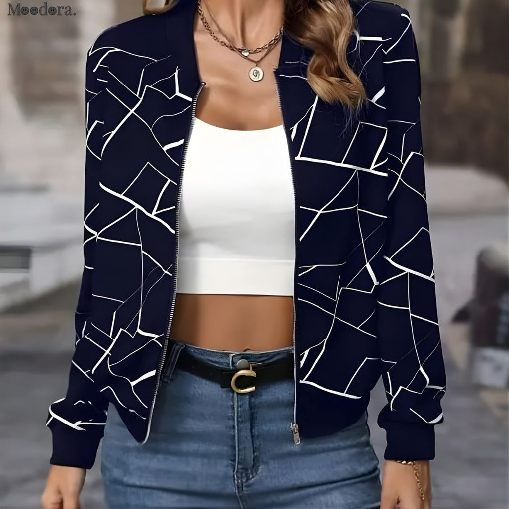 Moodora Ladies Lining Jacket – Elegant Lightweight Comfort Jacket