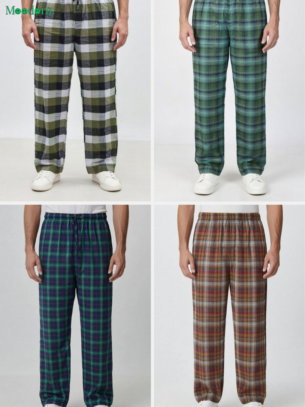 Moodora Men’s Stylish Trouser – Random Color (Pack of 1)