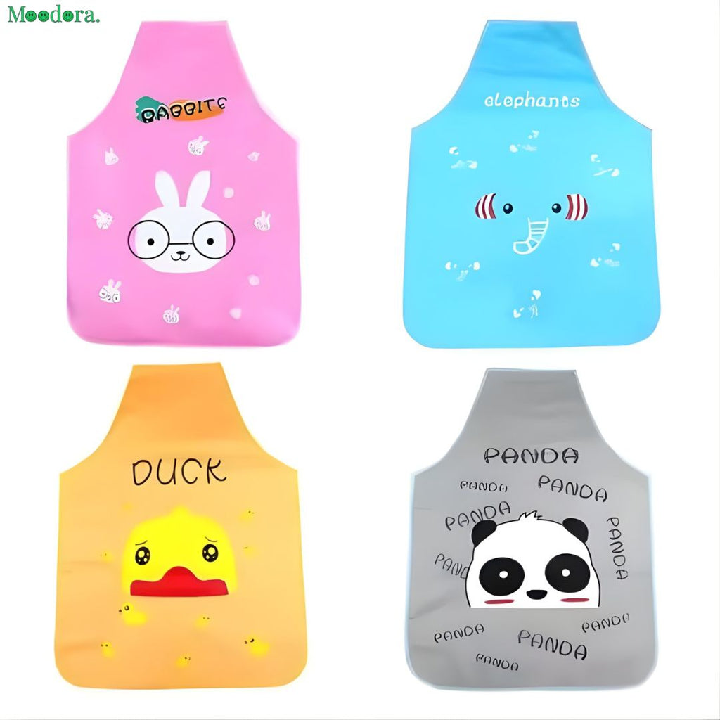 Moodora EVA Kitchen Apron – Soft & Elastic with Random Character Design