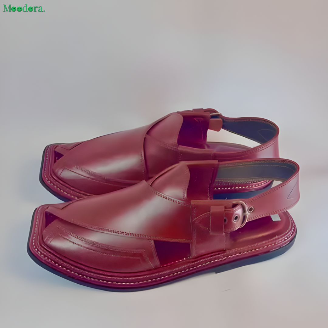 Moodora Original Leather Peshawari Chappal – Charsadda Style