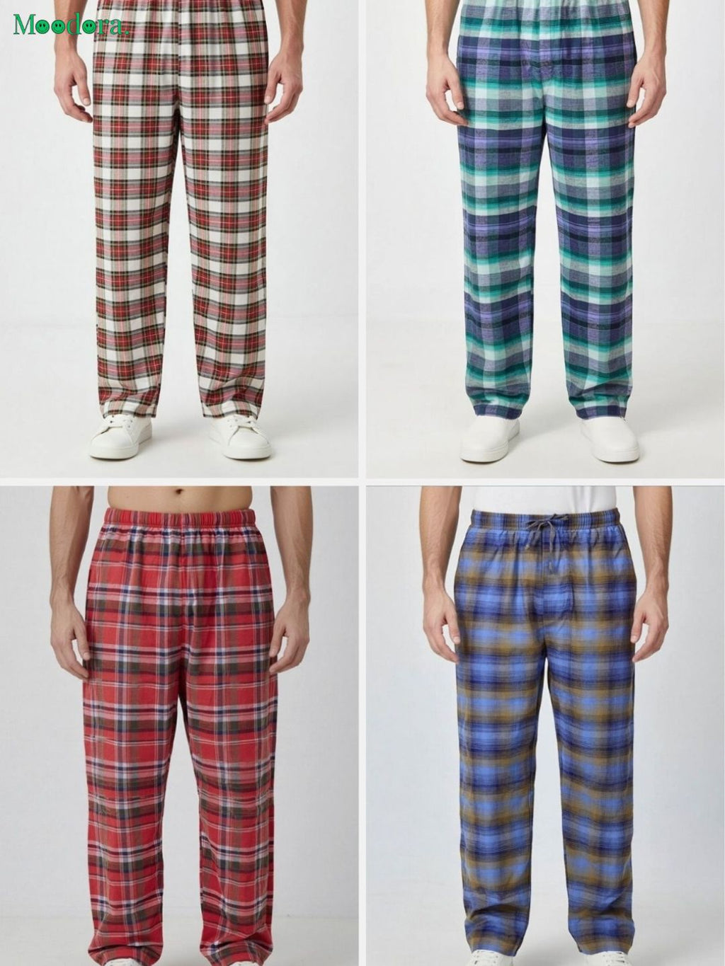 Moodora Men’s Stylish Trouser – Random Color (Pack of 1)