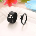Moodora ARJ-947 Butterfly Couple Ring – Adjustable Love Band