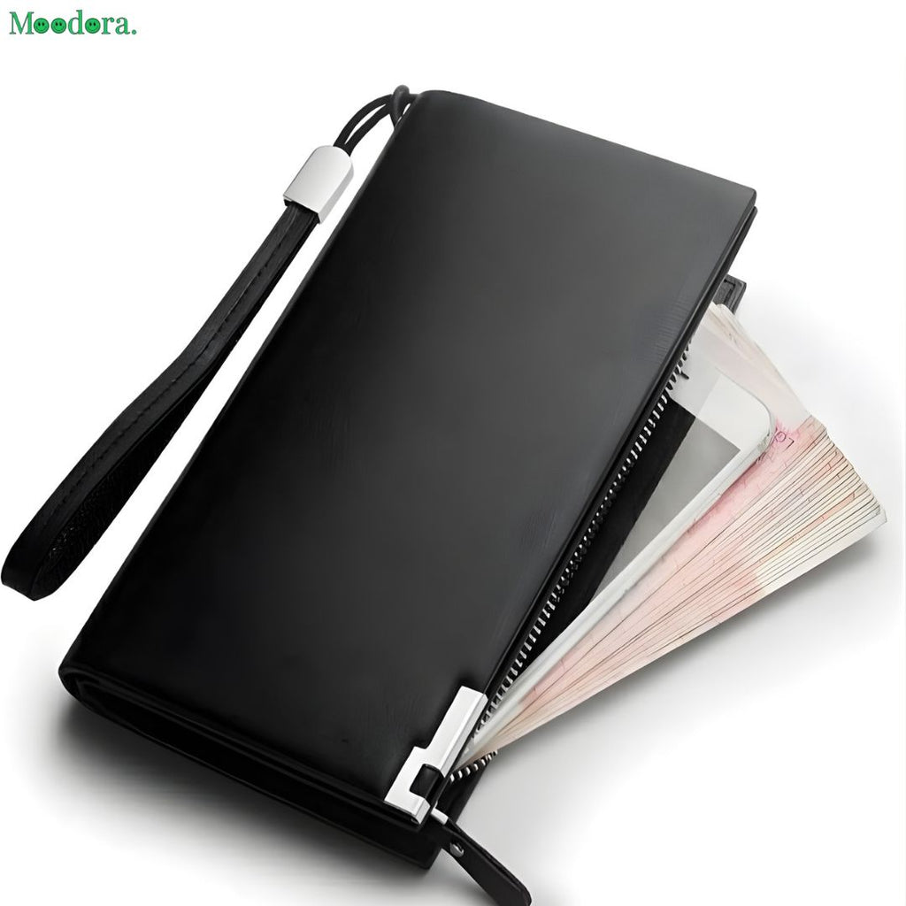 Moodora Balebaily Premium Black Long Wallet
