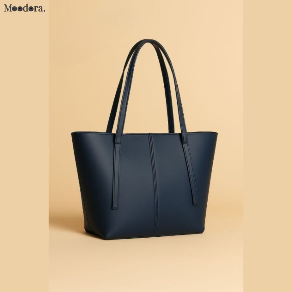 Moodora Elegant Tote Handbag – Premium Smooth Finish Daily Carry Bag