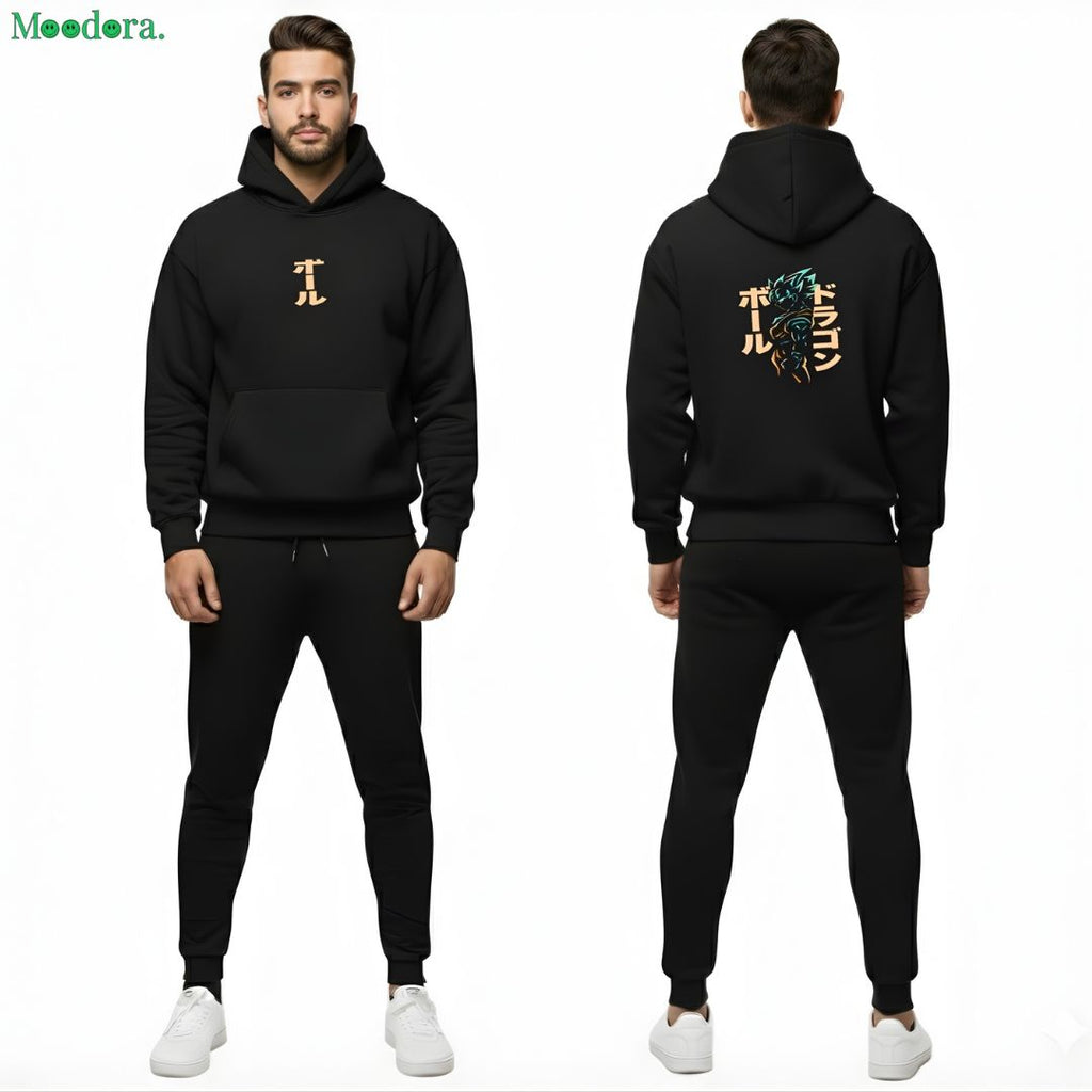 Moodora Premium Anime Streetwear Co-Ord Set