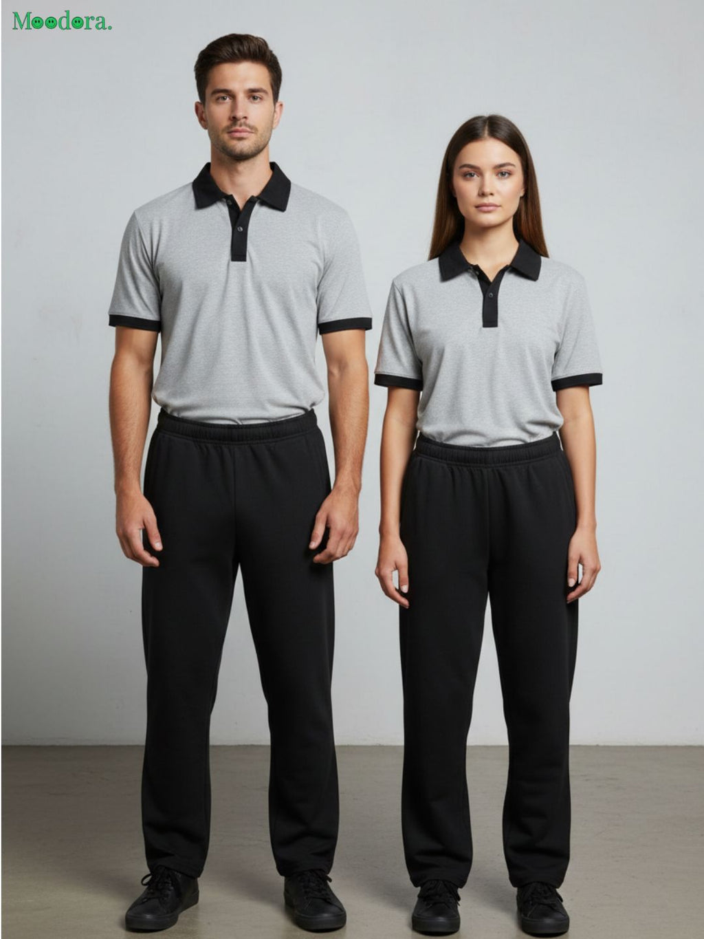 Moodora Unisex Stylish Track Suit – T-Shirt & Soft Trouser Set