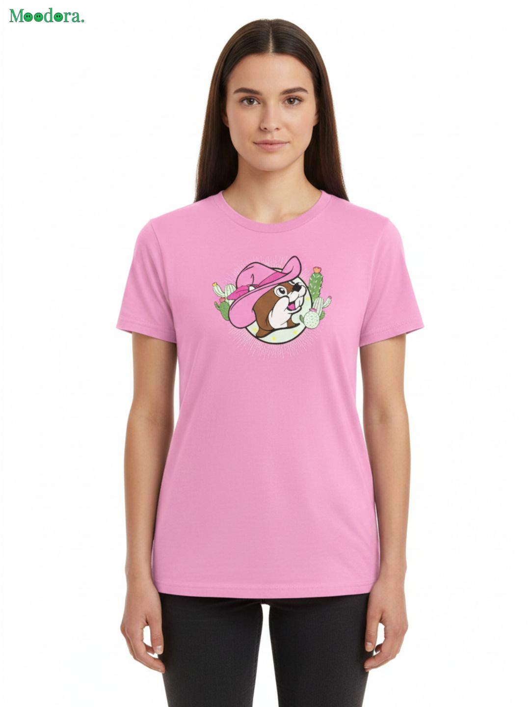 Moodora Girls Stylish Half Sleeve T-Shirt – Soft & Trendy