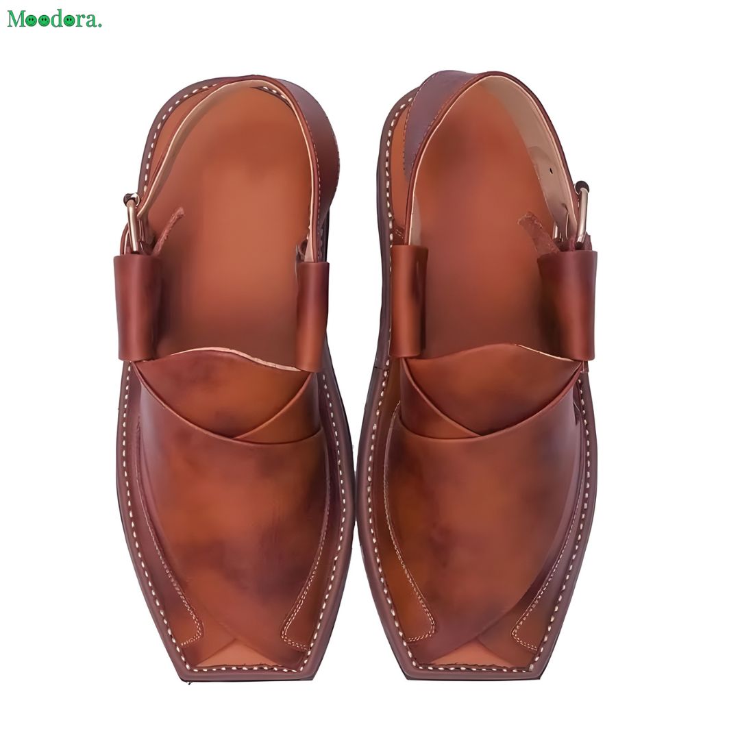 Moodora Peshawar HP Zalmi Chappal – Double Sheet Durable Footwear