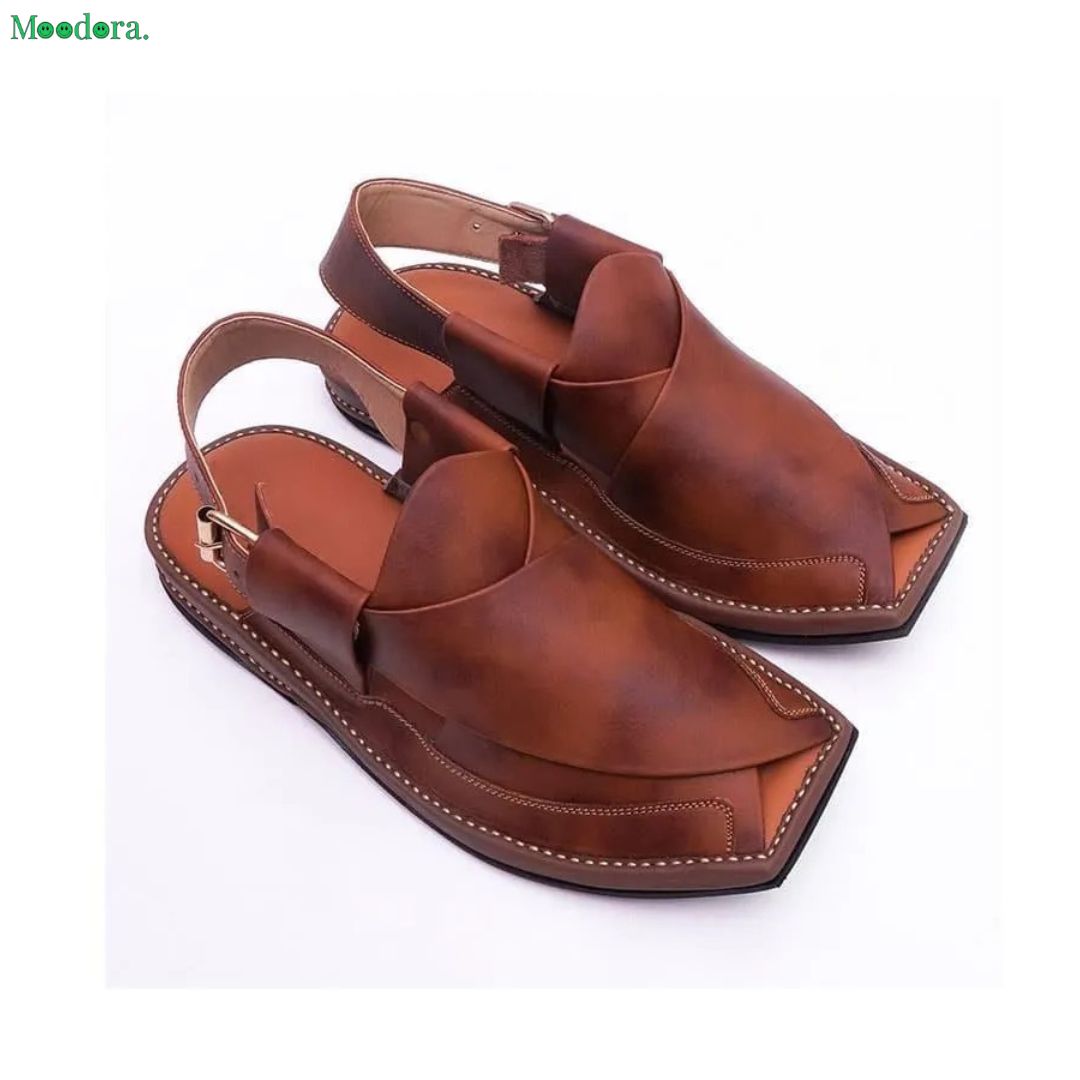 Moodora Peshawar HP Zalmi Chappal – Double Sheet Durable Footwear
