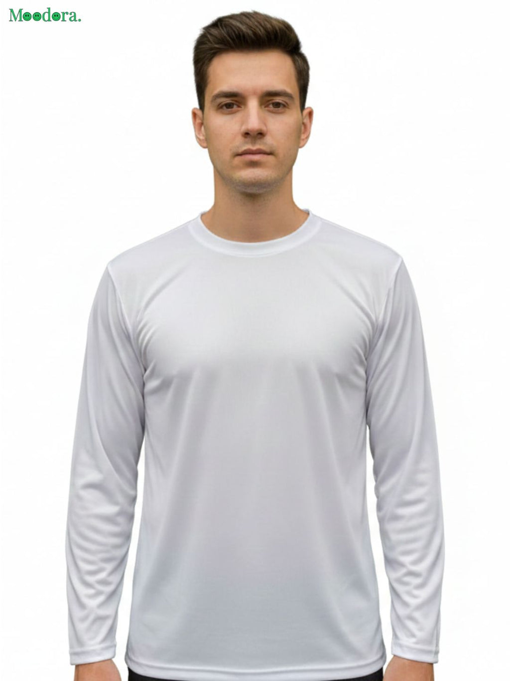 Moodora Classic White Full Sleeve Shirt for Men – Trendy & Comfortable