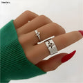 Moodora Snake Shape Adjustable Ring – Stylish Serpent Design