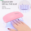 Moodora Mini UV LED Nail Lamp – Portable Pocket Gel Curing Dryer