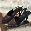 Moodora Louis Vuitton Cherie Slingback Pumps – Elegant Designer Heels for Women