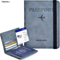 Moodora Voyager Series RFID Passport Cover & Travel Wallet – Premium Leather